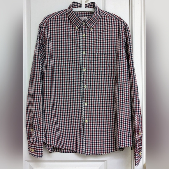 Plaid Button Down Shirt - size large - Picture 1 of 5
